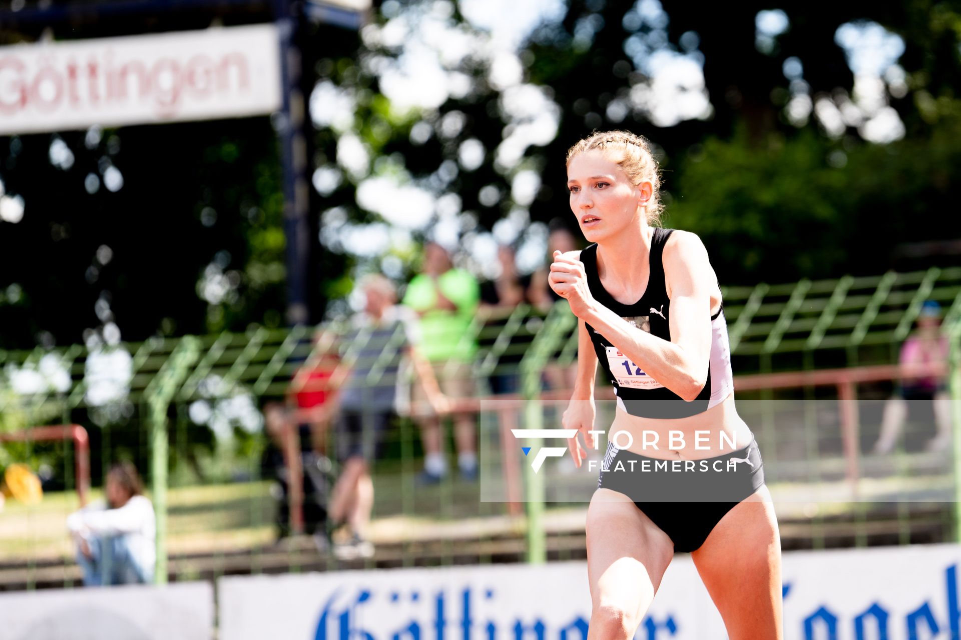 Imke Onnen (Hannover 96) im Hochsprung am 03.07.2022 waehrend den NLV+BLV Leichtathletik-Landesmeisterschaften im Jahnstadion in Goettingen (Tag 1)